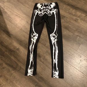 Skeleton leggings
